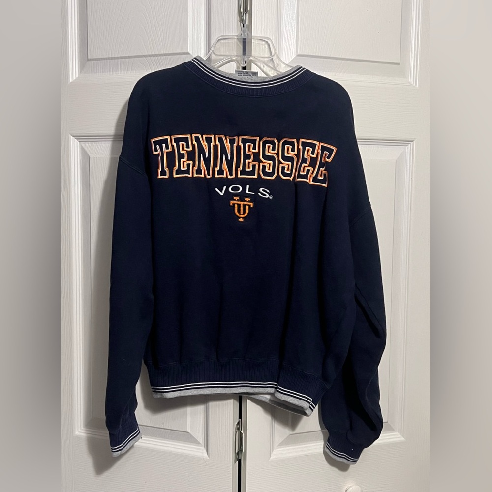 Navy Blue and Orange Tennessee Vols Sweatshirt